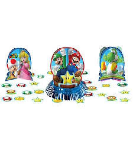 DECORAÇÃO MESA SUPER MARIO 
